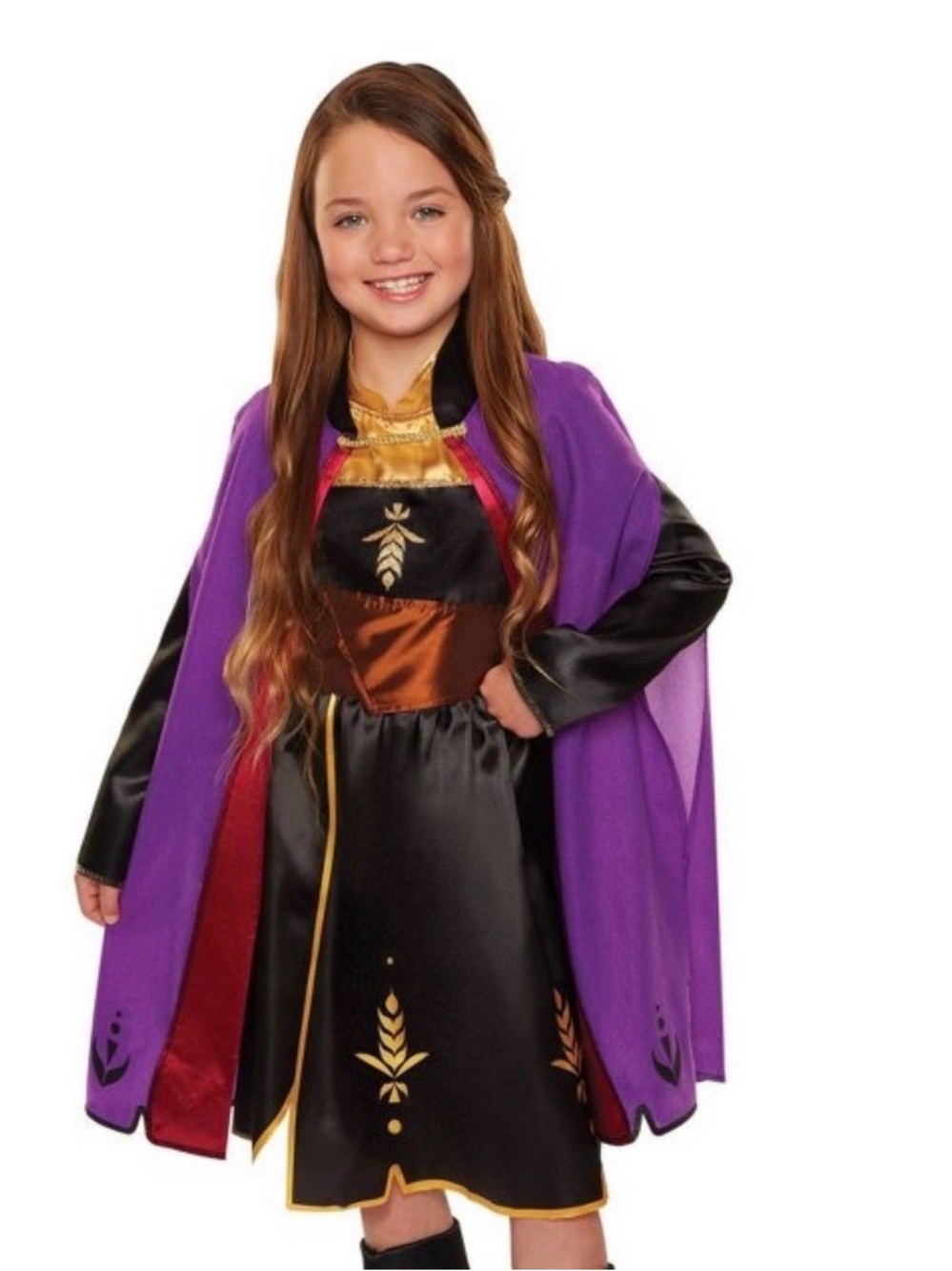 Princess Anna Frozen 2 Halloween Costume for Kids Size 5/6 Like New